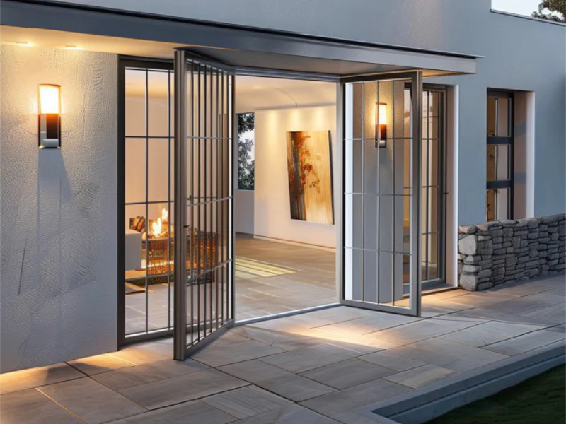porta-ingresso-con-sbarre-metalliche