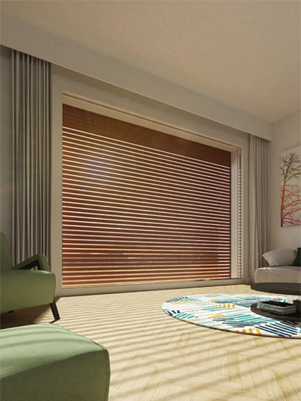 soggiorno-con-tapparelle-rosse